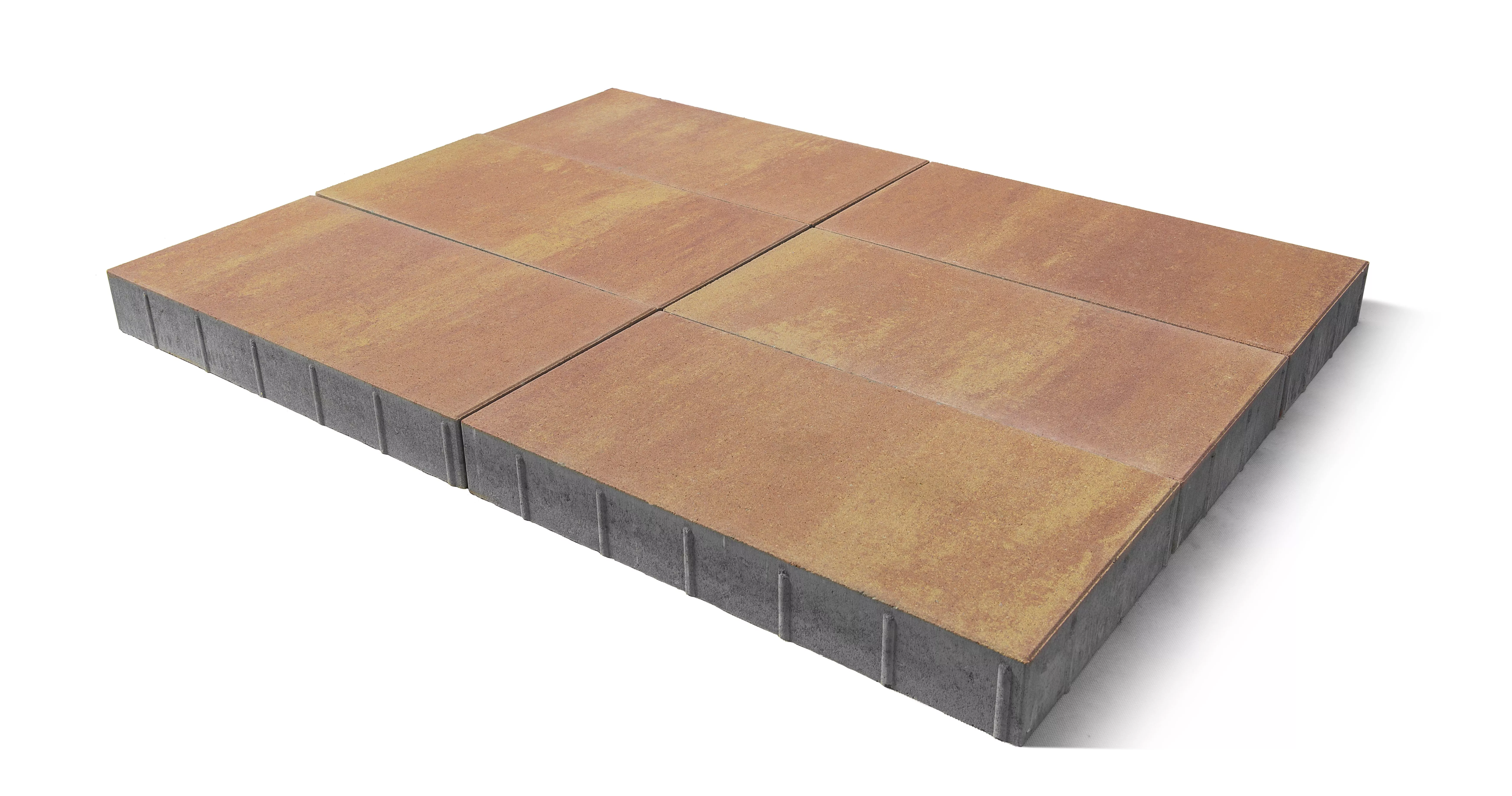 Тротуарная плита Cити Braer ColorMix 600*300*80мм Рассвет