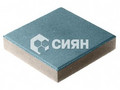  Тротуарная плитка Сиян Квадрат 300x300 П15-6 60 мм Синий